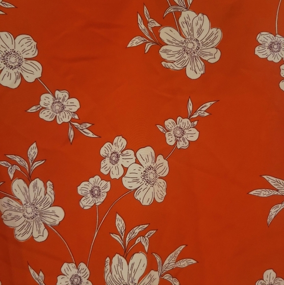 Sanctuary Orange Flutter Sleeve Blouse - Picture 7 of 7